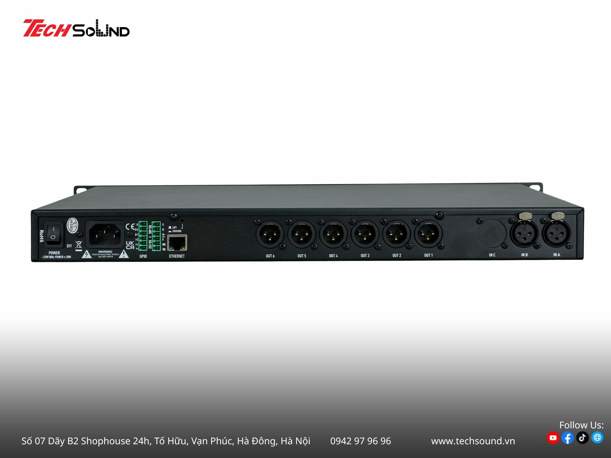Xử lý tín hiệu số NSP Audio NSP260