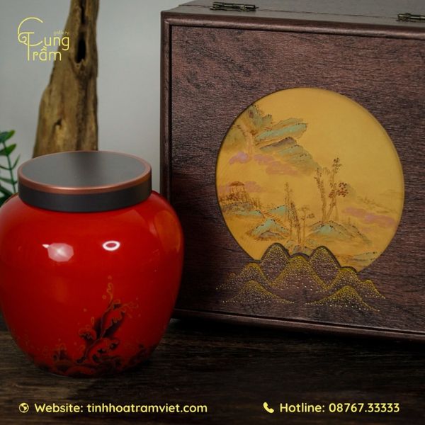 Quà tặng trà trầm hương