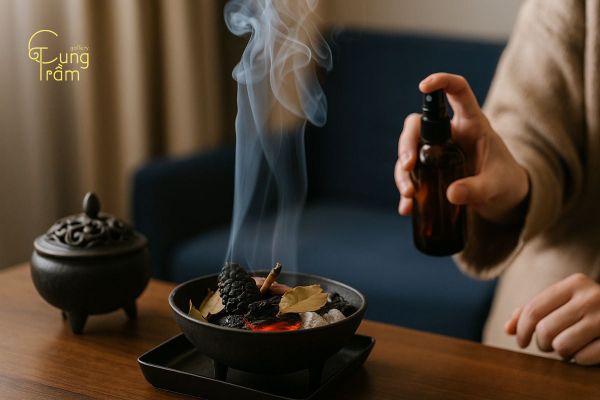 Quy trình xông nhà xả xui “đúng cách” để hiệu quả