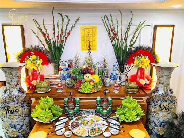 Nguyên tắc sắp xếp mâm cúng Tết ba miền
