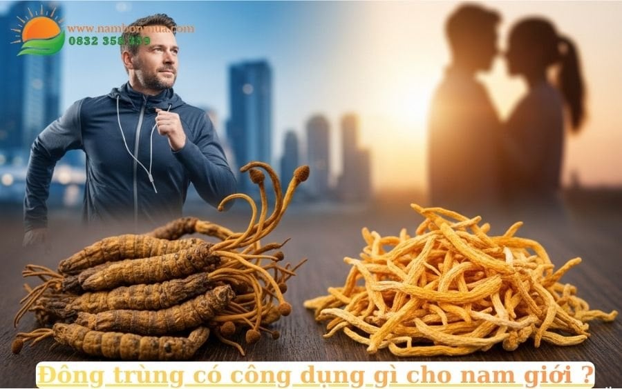 nam Dong trung ha thao giup tang cuong suc khoe sinh ly nam hieu qua.