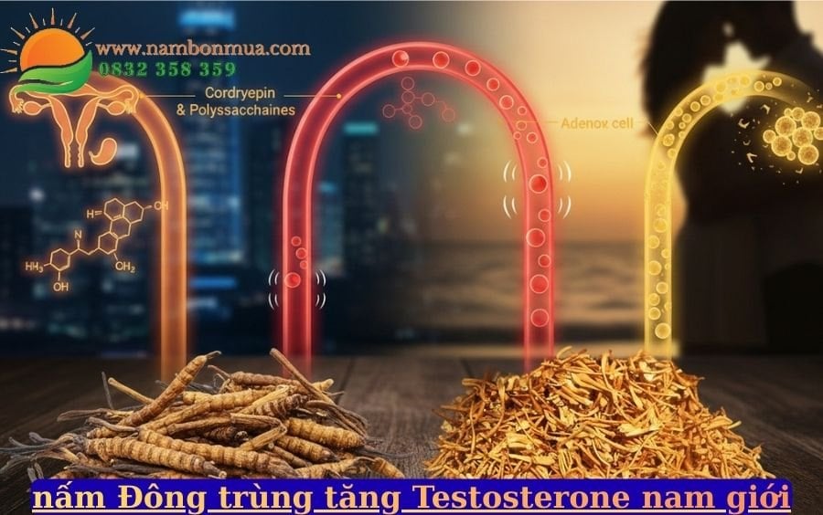 nam Dong trung ha thao giup tang cuong suc khoe sinh ly nam hieu qua.