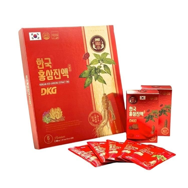 Nước Hồng Sâm DKG với công thức kết hợp đông y tăng cường miễn dịch, chống lão hóa