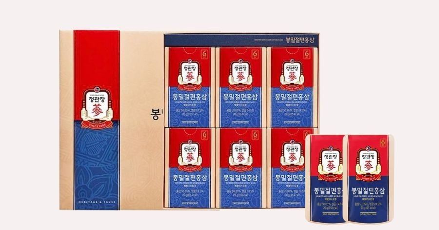 Hồng Sâm Lát Tẩm Mật Ong KGC Hàn Quốc