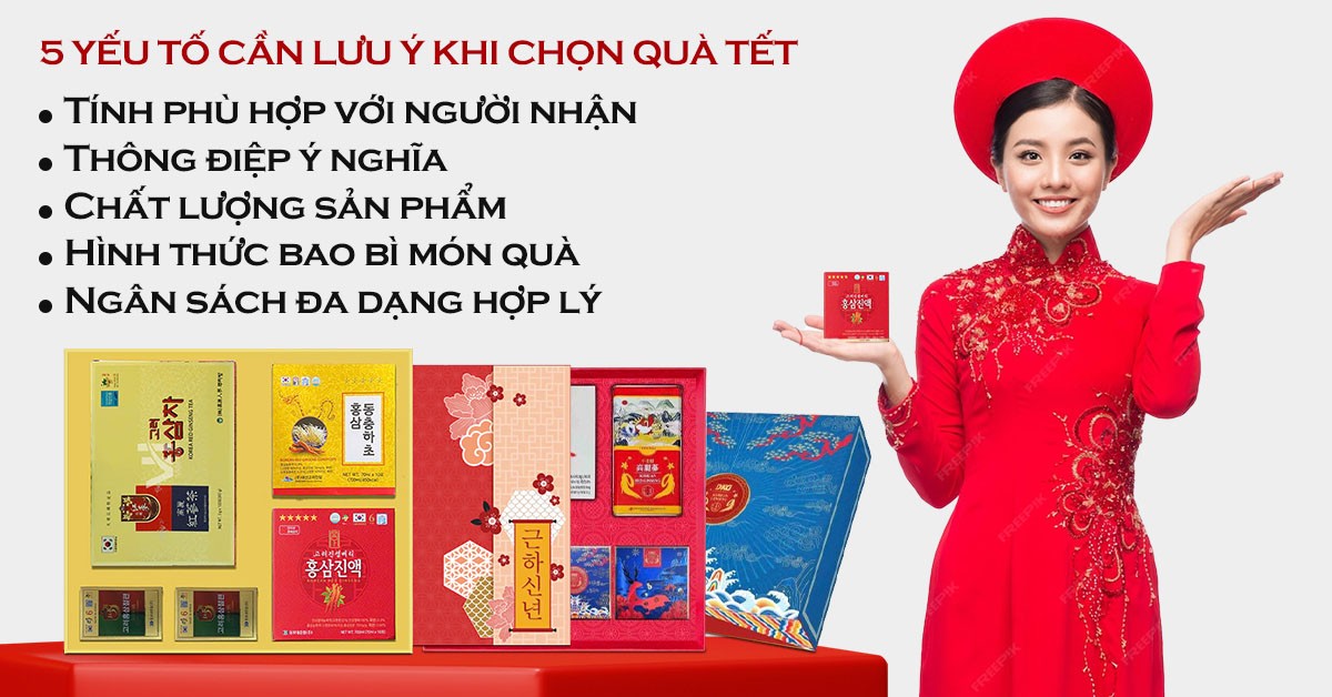 Tiêu chí doanh nghiệp đặt ra khi chọn quà tết