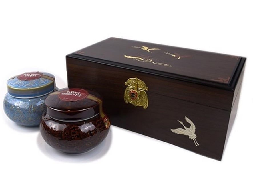 Cao Hồng Sâm Linh Chi Achimmadang Hàn Quốc Hộp 2 Lọ x 500g