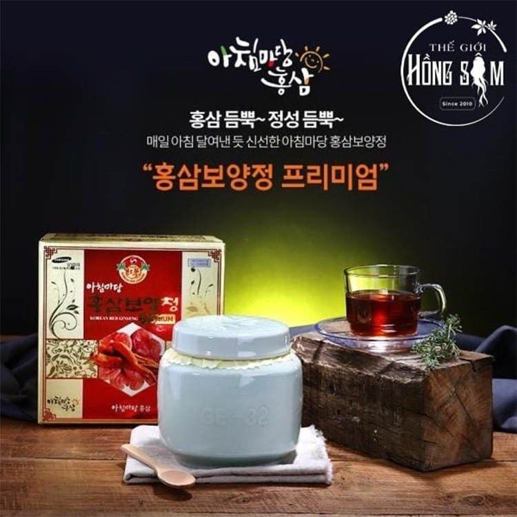 Cao Hồng Sâm linh chi có hương vị đậm đà, dễ uống