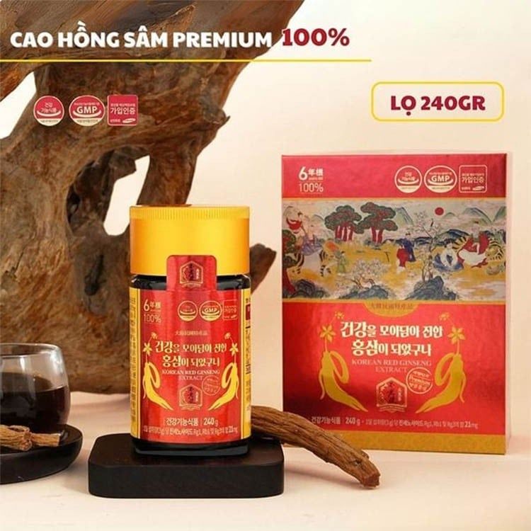 Cao Hồng Sâm nguyên chất premium chính hãng