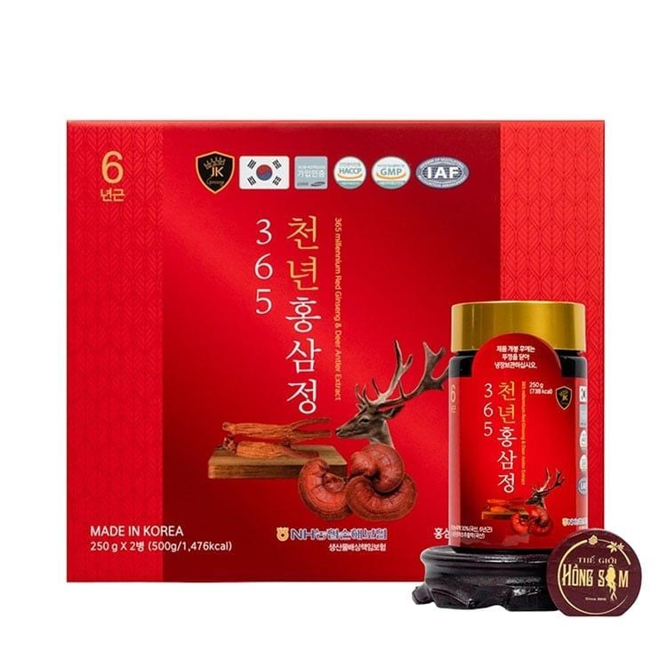 Cao Hồng Sâm Nhung Hươu Linh Chi giúp mẹ sau sinh phục hồi sức khỏe và tăng đề kháng