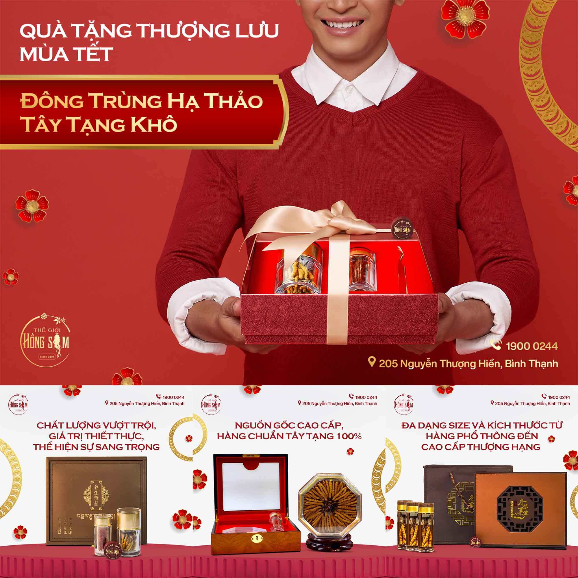 Đông trùng hạ thảo Tây Tạng – Món quà thượng lưu mùa tết