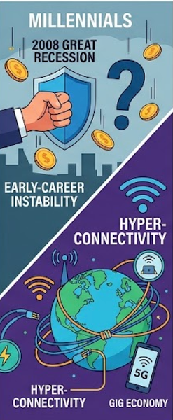 gen z vs millennials in the workplace
