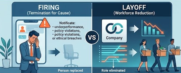 layoff vs firing