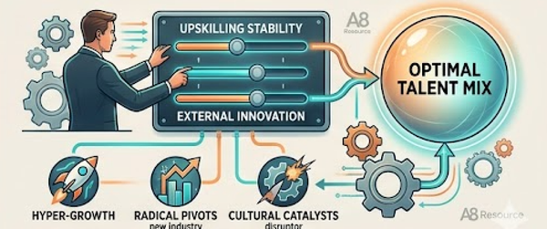 pskilling vs external hiring