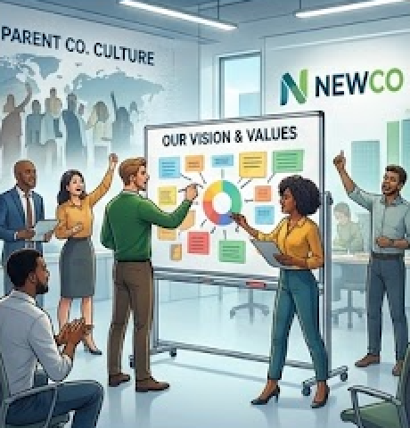 hr strategy for corporate spinoffs