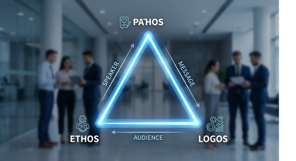 What is the rhetorical triangle