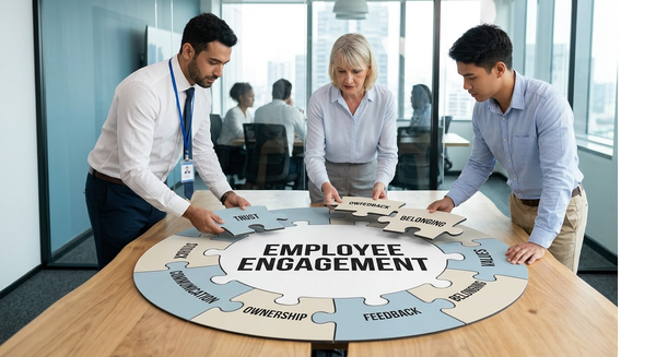 Who is responsible for employee engagement