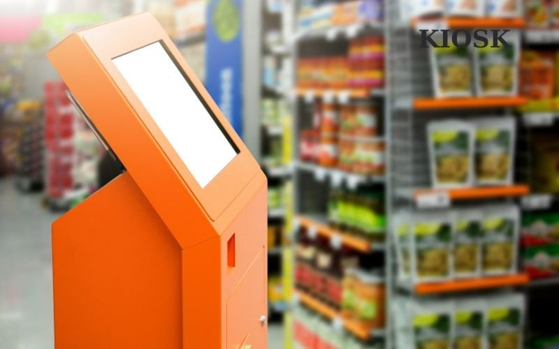 kiosk siêu thị thông minh