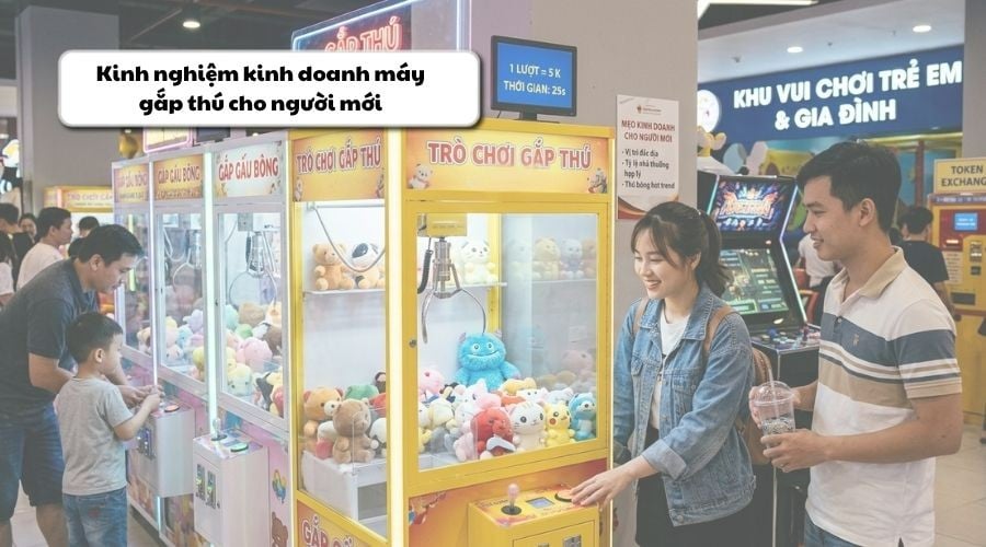máy gắp thú