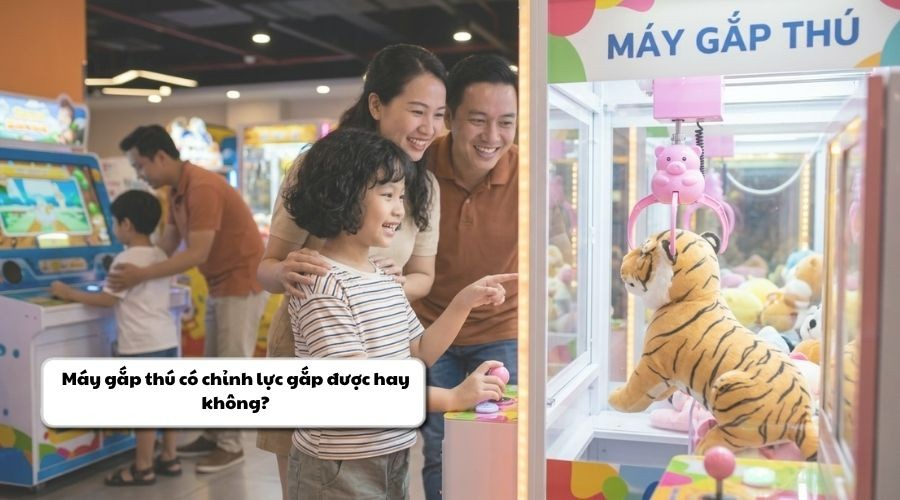 lực gắp máy gắp thú
