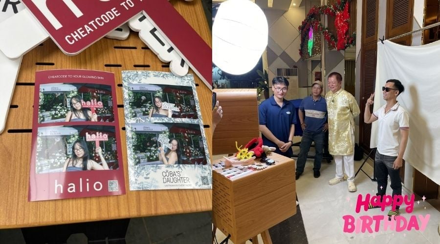 photobooth sinh nhật