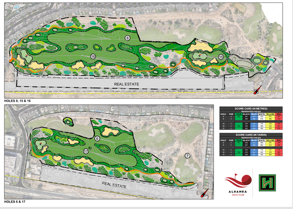 Al Hamra mở cửa trở lại hoàn toàn sau khi cải tạo sân golf