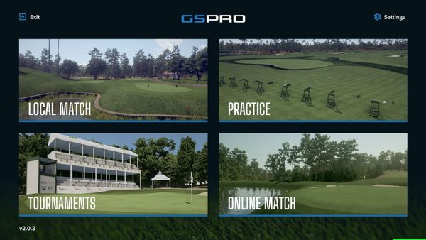 Phần mềm Golf GSPRO