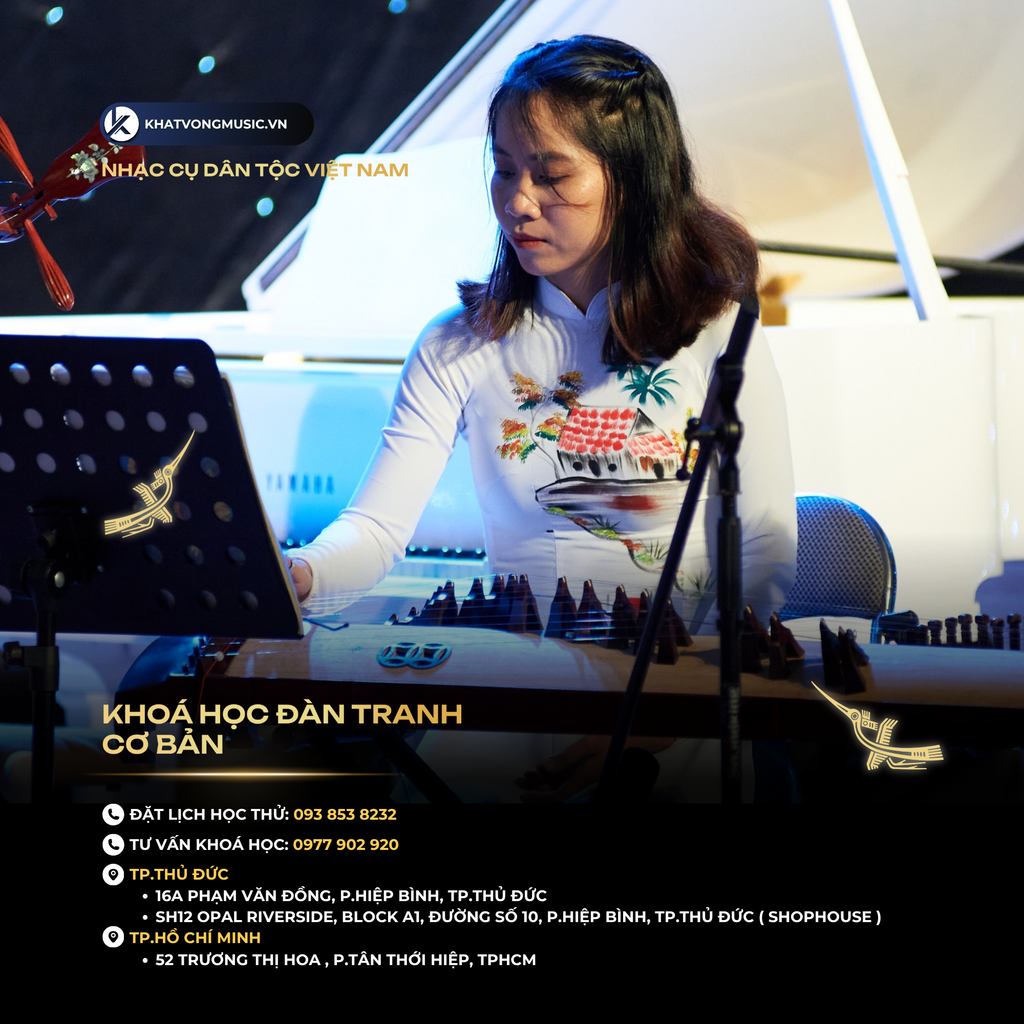 Khóa học đàn tranh cơ bản