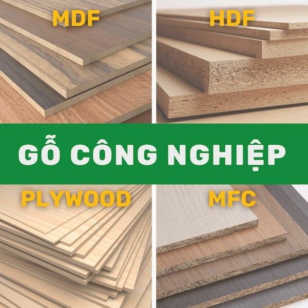 các loại gỗ công nghiệp