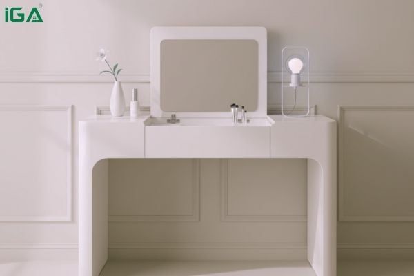 bàn trang điểm giấu gương