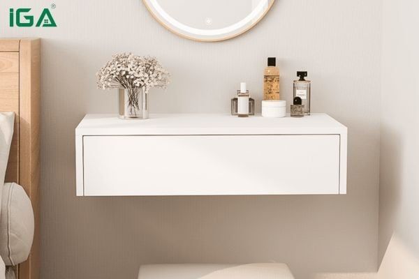 bàn trang điểm treo tường GP291