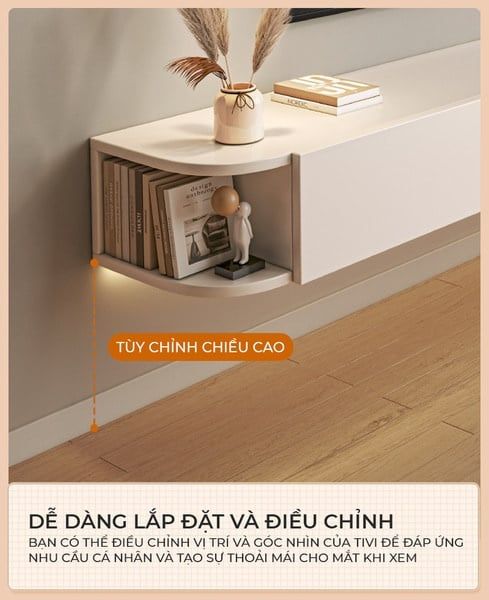 kệ tivi treo tường