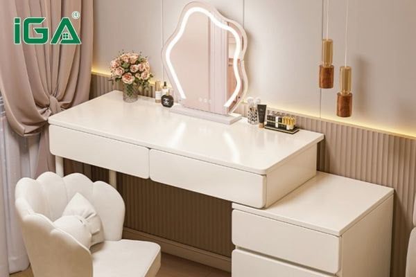 vị trí đặt bàn trang điểm phòng cưới