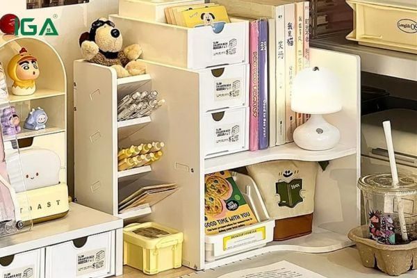 cách sắp xếp bàn học gọn gàng