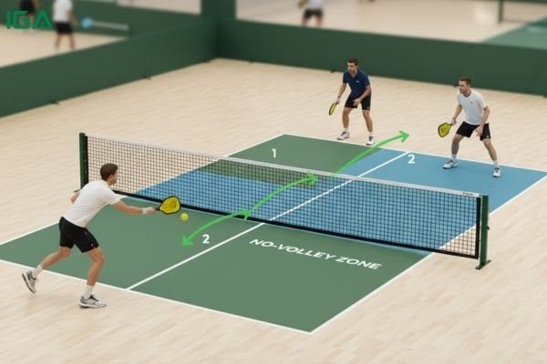 luật chơi pickleball