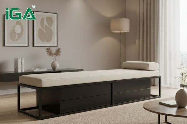 ghế băng dài phong cách hiện đại