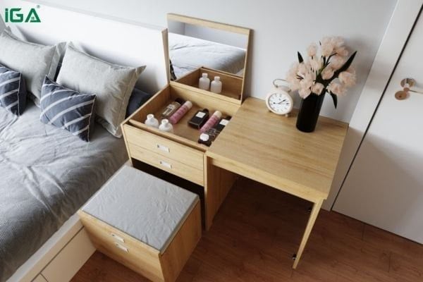 phong thủy bàn trang điểm