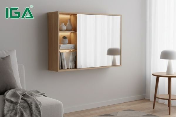 thẩm mỹ của gương trượt