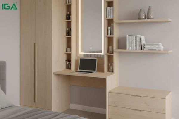 phong thủy bàn trang điểm