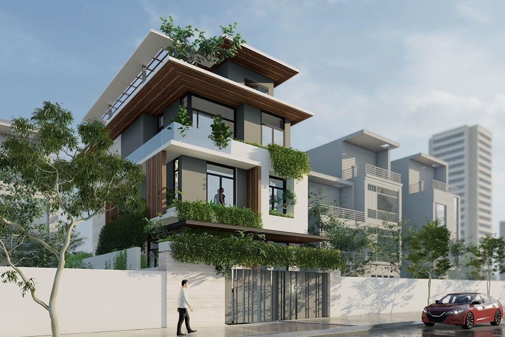 Các mẫu nhà phố hiện đại của Galaxycons