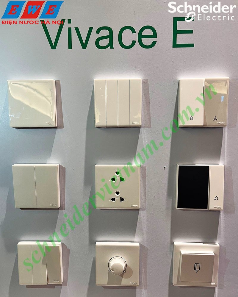 Công tắc ổ cắm Vivace E Schneider