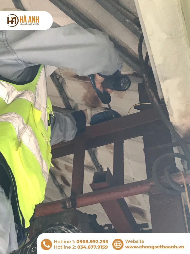 Tiếp địa an toàn điện xưởng sản xuất hương tại Đức Nhân Đường