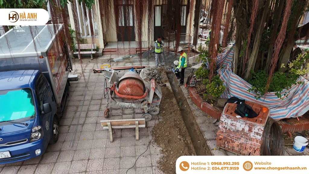 Chống Sét Hà Anh thi công hệ thống chống sét và tiếp địa an toàn điện cho Bệnh viện Y học Cổ truyền Thái Bình