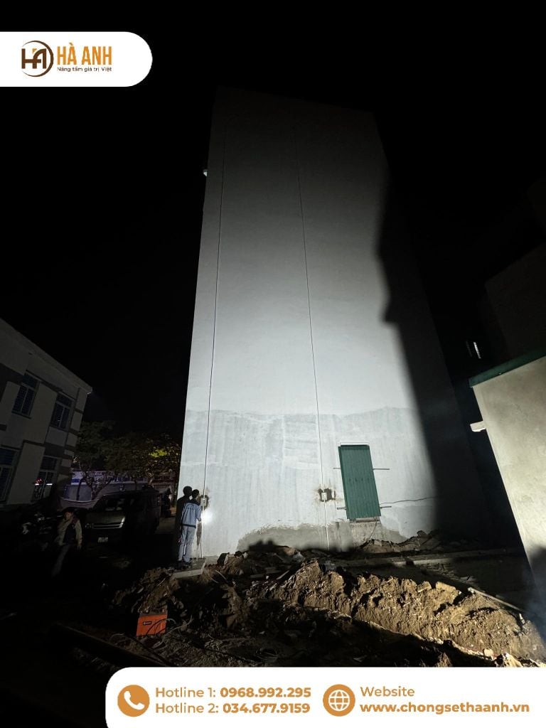 Bàn giao hệ thống chống sét trực tiếp cho kho lưu trữ ngân hàng Công Thương