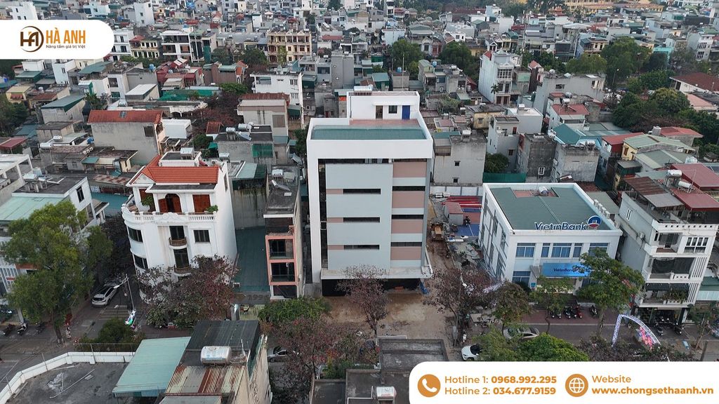 Chống sét trực tiếp ngân hàng Công Thương tại kho lưu trữ – thi công đạt chuẩn an toàn