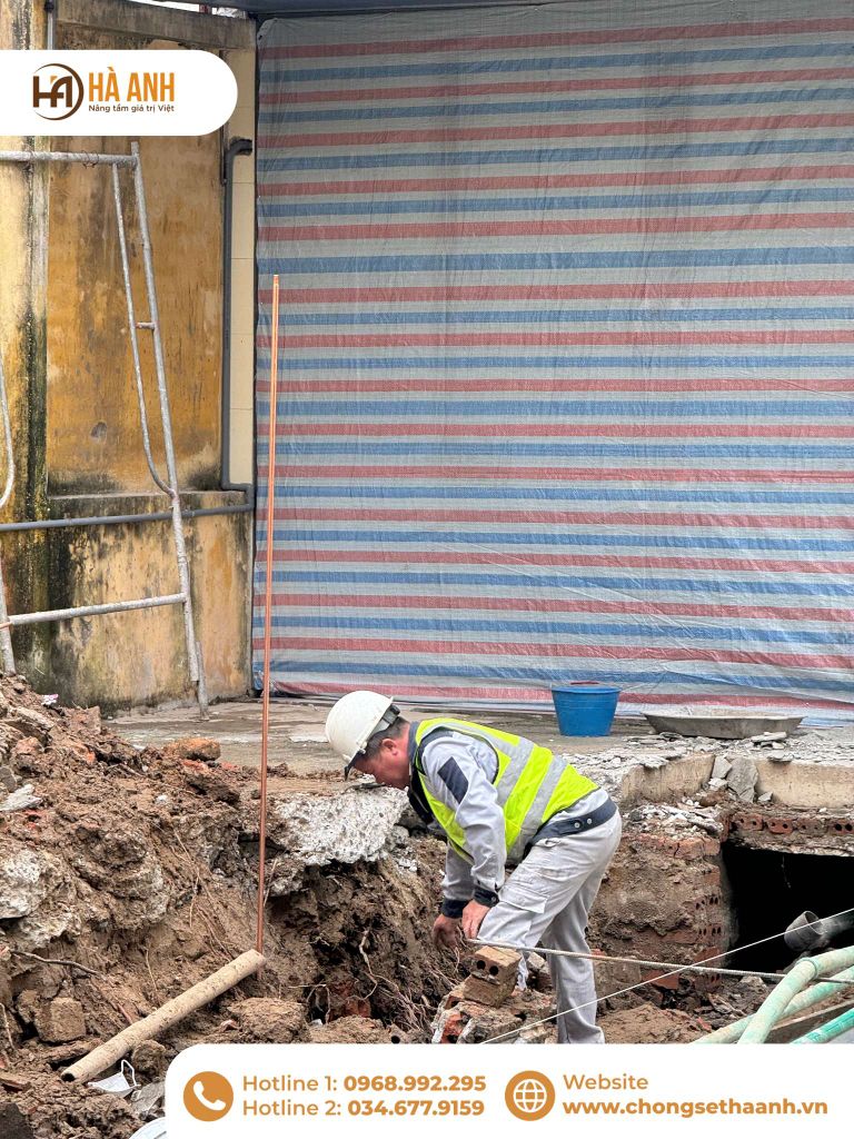 Bàn giao 2 hệ thống tiếp địa chống sét trực tiếp và tiếp địa an toàn điện cho Bệnh viện Y học Cổ truyền Thái Bình