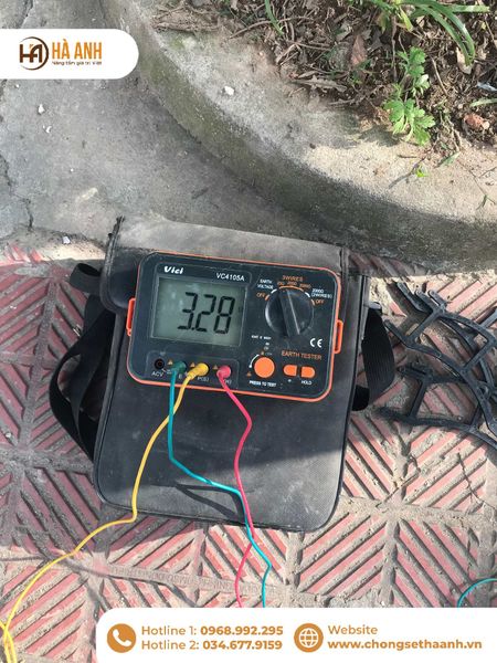 Đo điện trở đất dưới 4 ohm cho hệ thống tiếp địa an toàn điện bệnh viện
