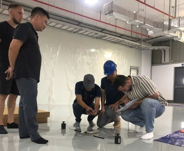 thi công sơn epoxy chống tĩnh điện APT tại Bình Dương