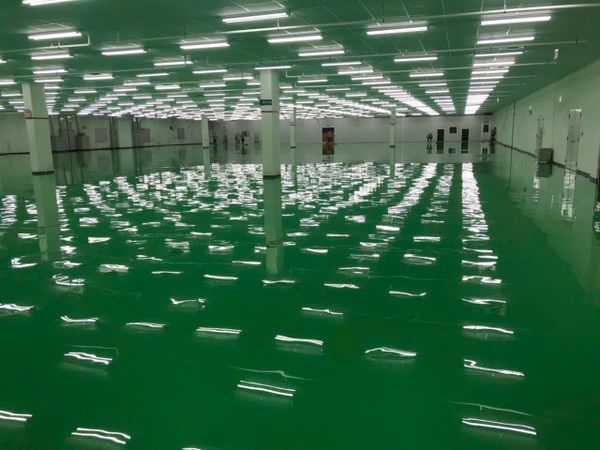 thi công sơn epoxy trong nhà xưởng đạt tiêu chuẩn kỹ thuật