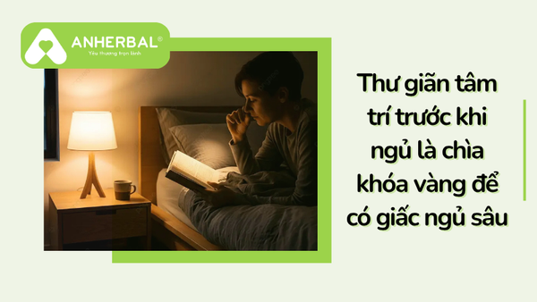 thư giãn tâm trí trước khi ngủ
