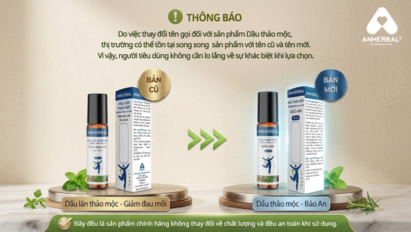 thong bao doi ten san pham dau lan thao moc